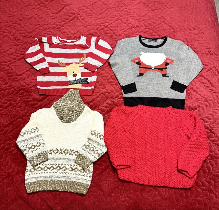 Pulovere tricot iarna/primavara 1-5 ani