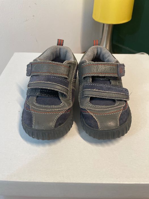 Pantofi copii, piele, 23, picior lat