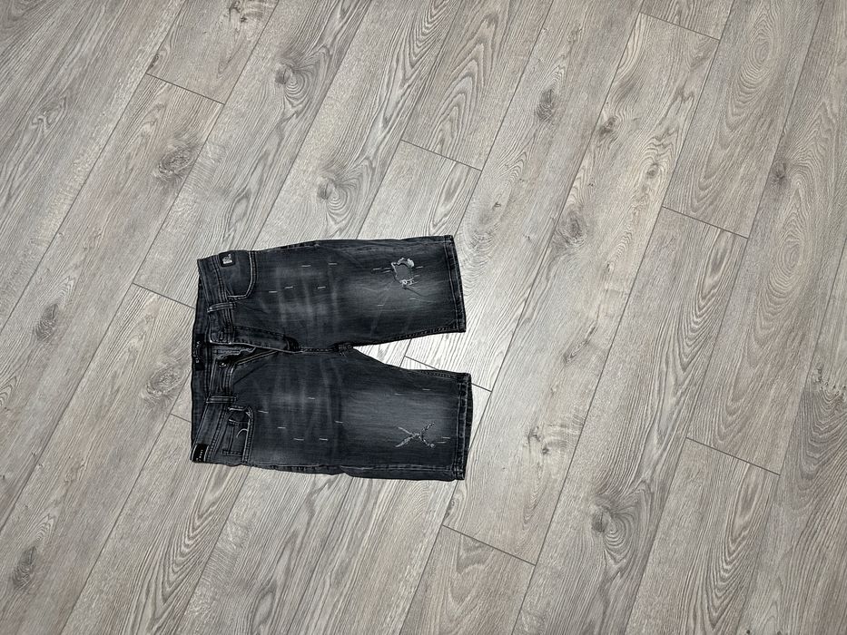 Черни къси дънки