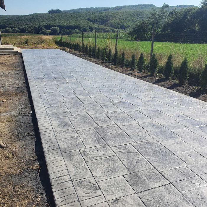 Beton amprentat si elicopterizat