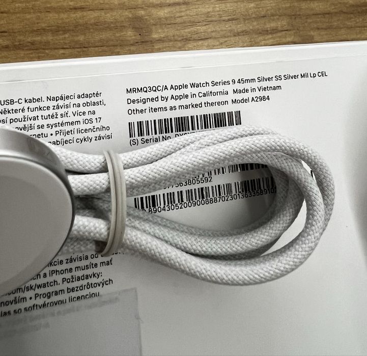 Apple Watch Series 9 45mm Stainless Steel Silver GPS+Cellular