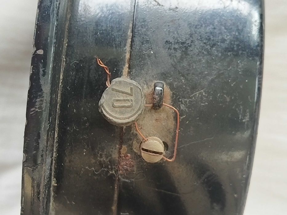 Оригинален български манометър с медна капилярка  1970 Фабрична пломба