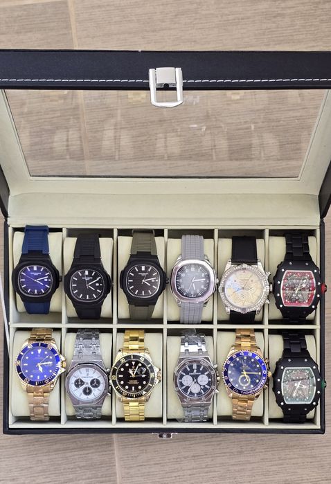 Чисто Нови Луксозни Часовници Rolex, Hublot, Patek Philippe, Audemars Piguet, AP, Richard Mille, RM, Breitling