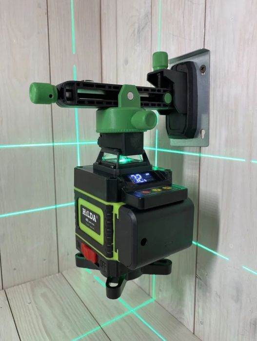 4D 16 линии Лазерен нивелир Хилда Hilda