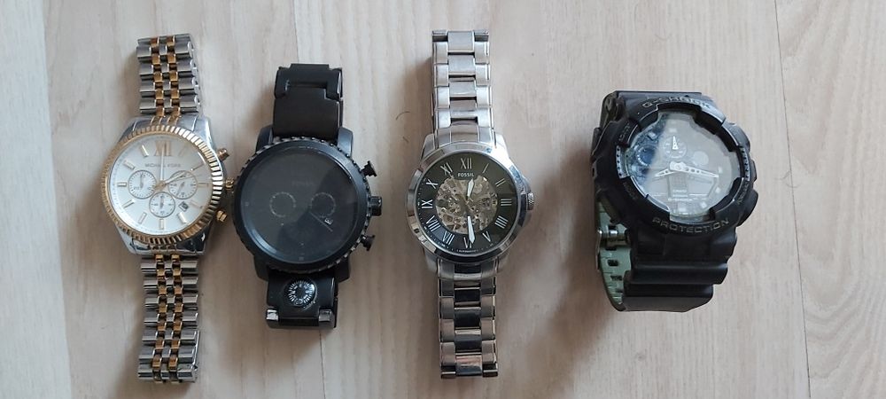 Pachet Ceasuri de vanzare (Fossil, Michael Kors, G Shock)