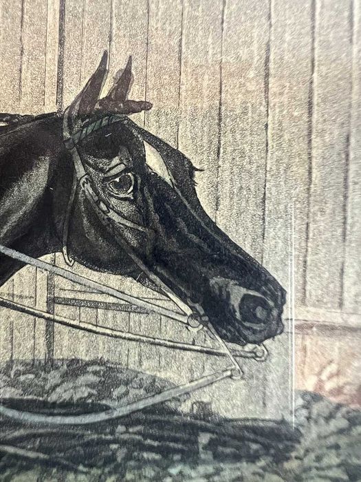 Gravura de Charles Hunt dupa pictura de Henry Alken, "Primul obstacol"