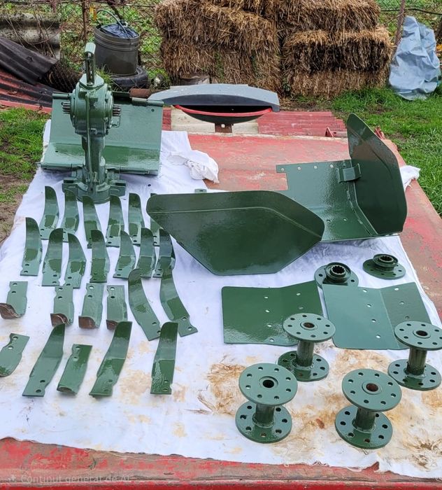 Motocultor Goldoni special 140 motor lombadini, remorca 4x4, freza