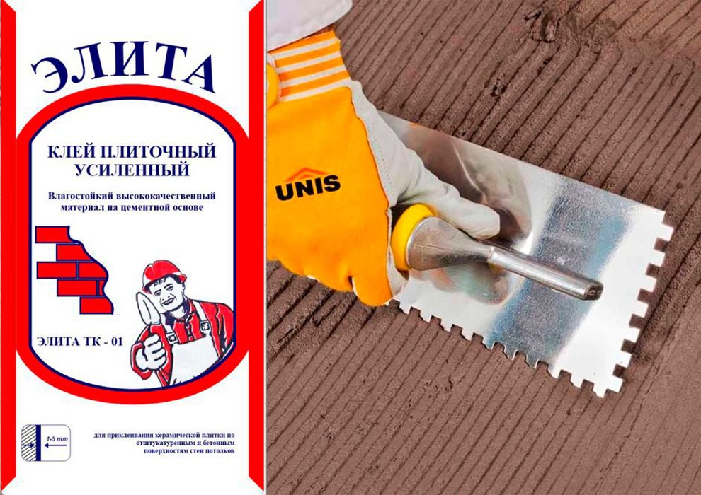 Elita Сухие смеси kafelniy kley