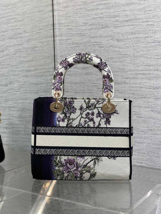 Geanta Christian Dior Lady Jacquard