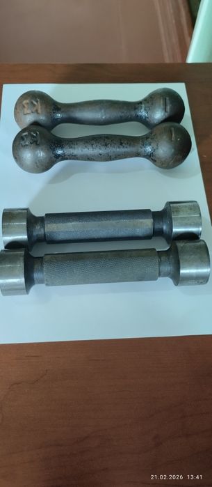 Гантели - 1 кг Времени СССР.