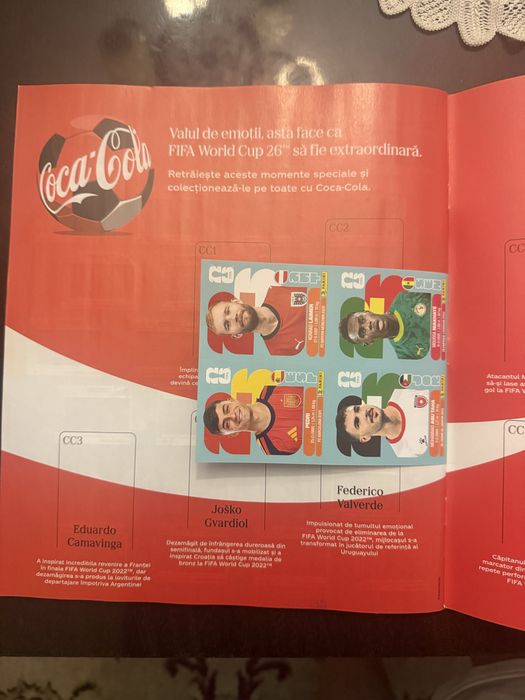 Album Paninni World Cup 2026 + Mbappe primul sticker inclus