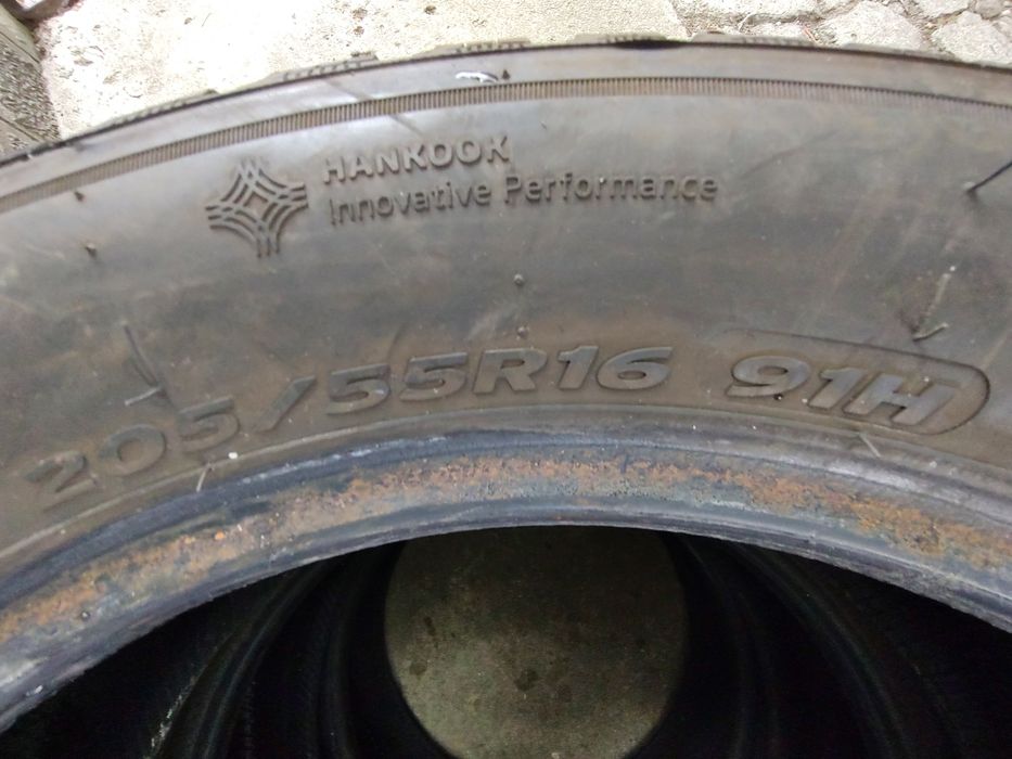 Vând Set Cauciucuri 205/55/16 M+S Hankook DOT 2022 Import Germania