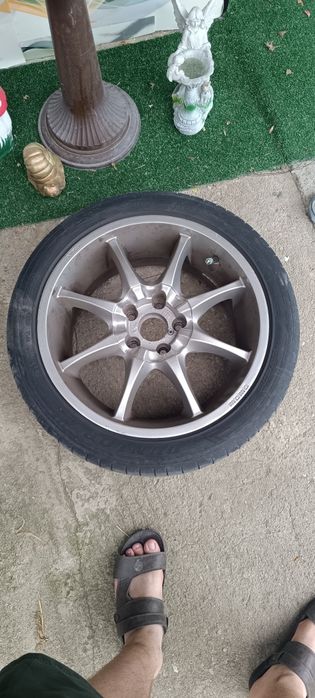 Jante aliaj R17 5x112 + anvelope 225/45ZR17 – set 4 bucăți