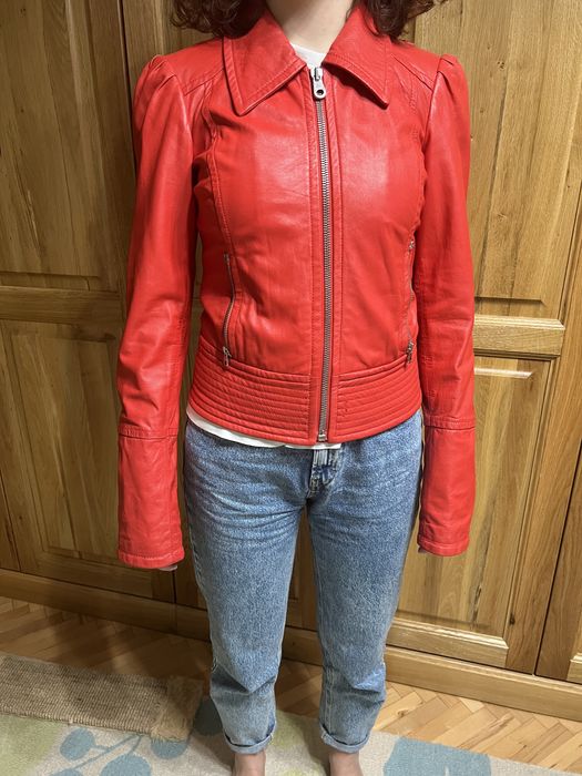 Яке от естествена кожа на Miss Sixty