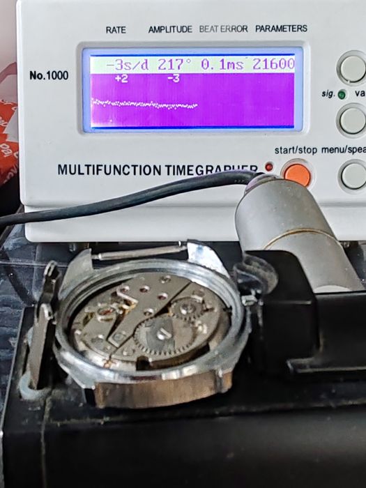 Ceas Pay- Blan  Mecanic 32 mm Funcționează Impecabil!