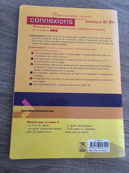 Methode de Francais. Connexions - Niveau 3