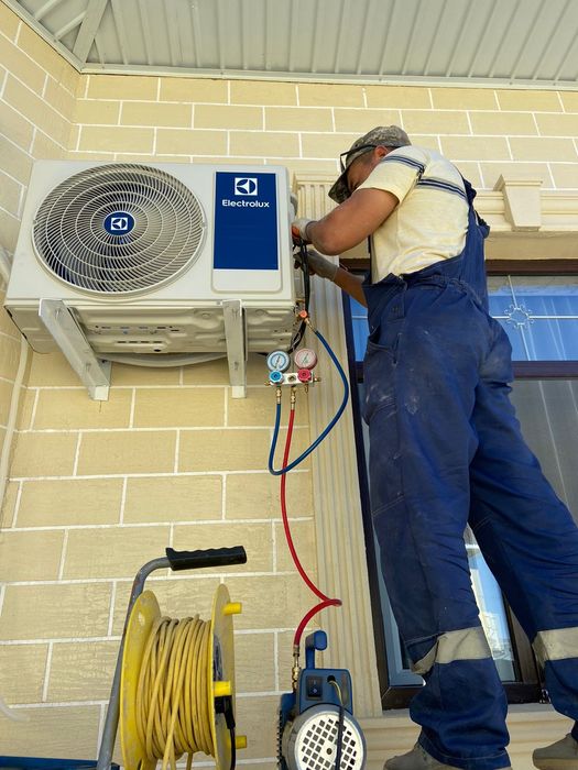 Установка кондиционера