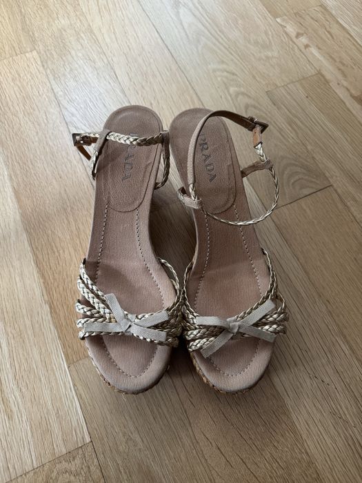 Сандали с платформа Prada 38