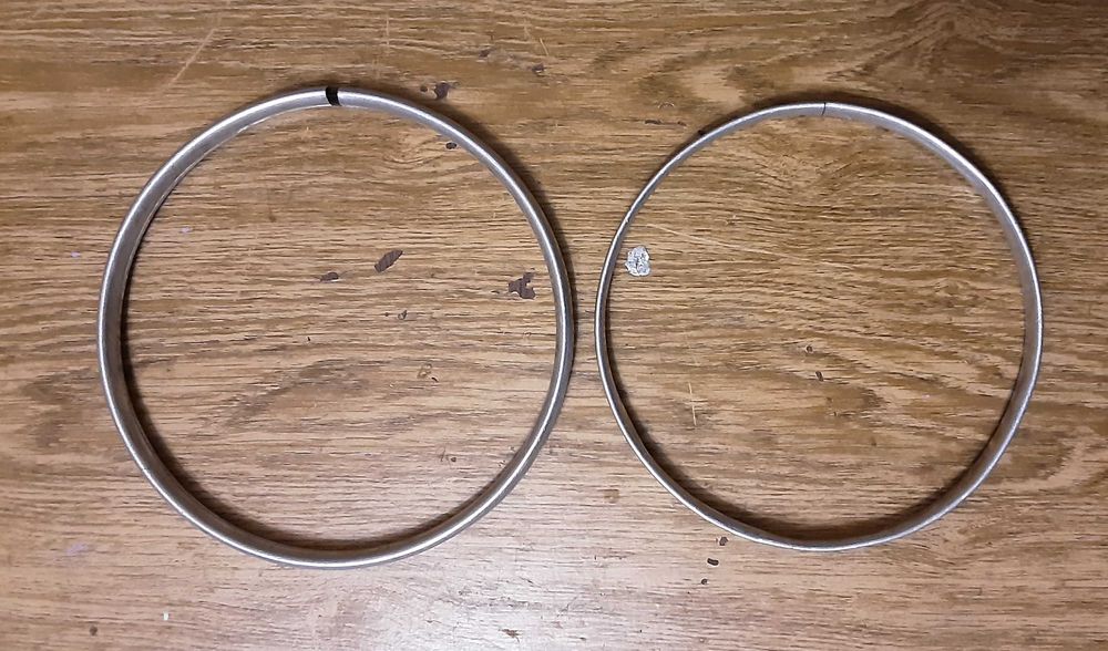 Советские железные пяльцы (пяльца) 20 см (СССР)