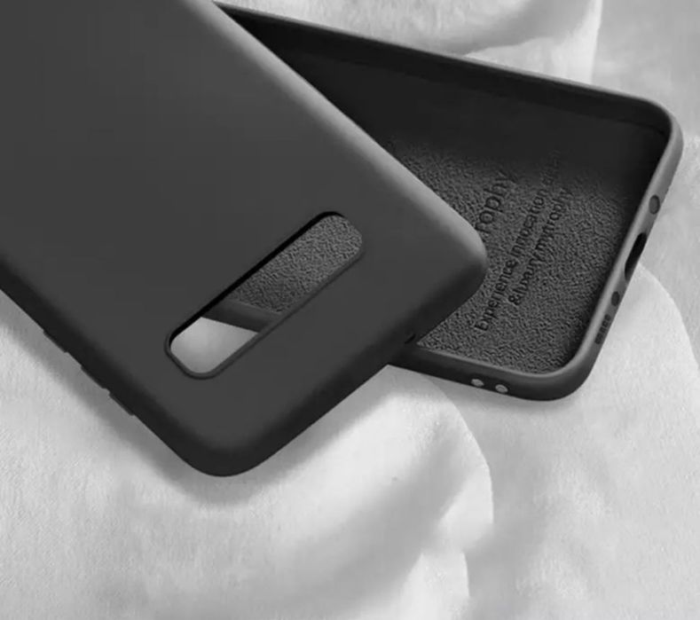 Samsung S9 S9 PLUS S10 S10 Plus Husa Silk Interior Fin Imitatie Piele