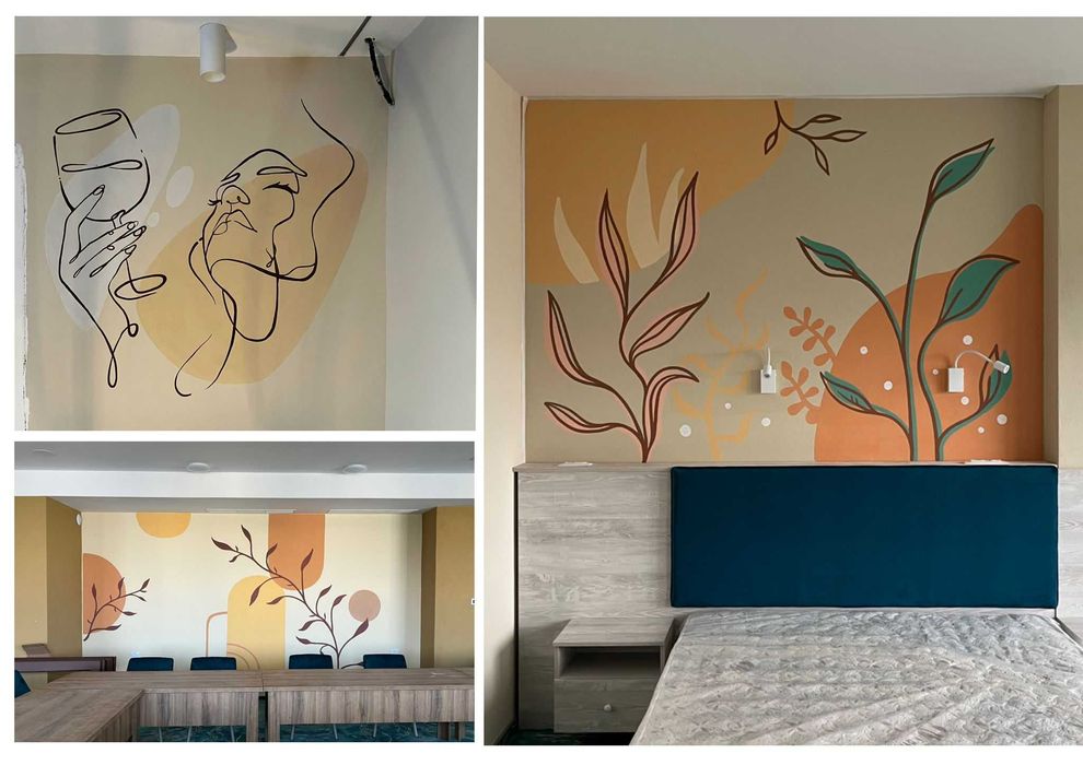 Pictura pe perete, arta murala ce da viata spatiului