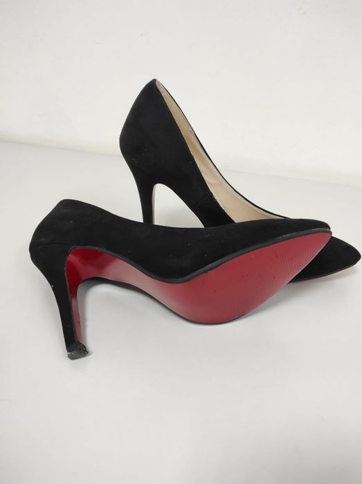 Pantofi piele intoarsa