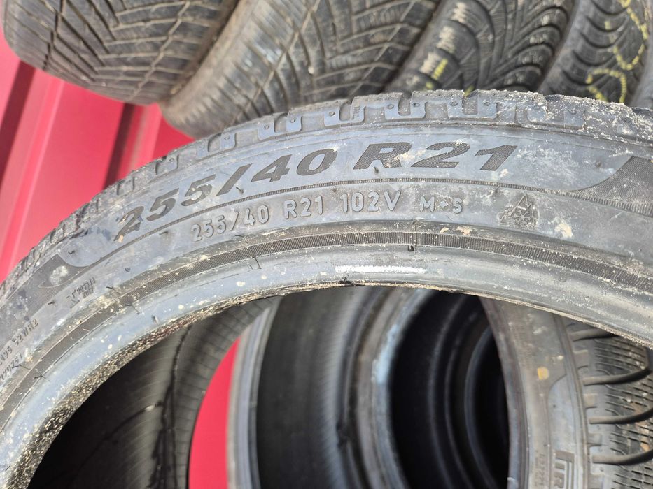 2 Anvelope M+S - 255/40/21 - PIRELLI - Stare F BUNA DOT 2020