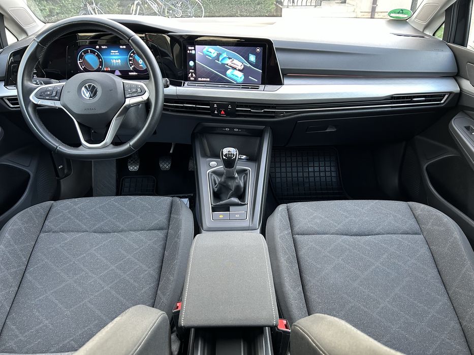 2021 VW Golf 8 Life Edition 2.0 TDI Full Led/ACC/Side & Lane Assist/Istoric complet/Germania