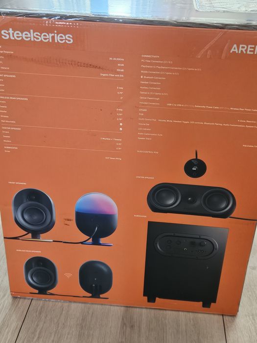 Boxe 5.1 SteelSeries Gaming Arena 9, USB, Bluetooth NOU