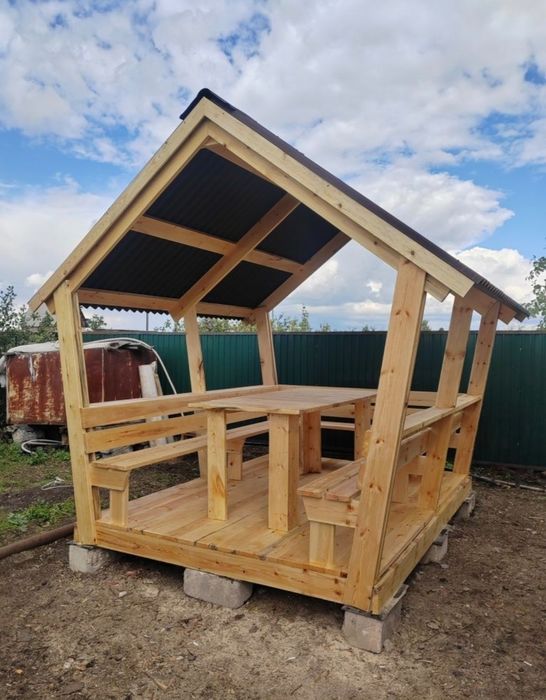 Беседки из дерева