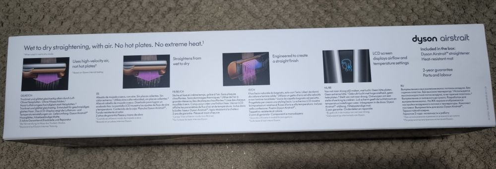 Dyson Airstrait – ca nou, folosit de 2-3 ori, garanție până în 2026