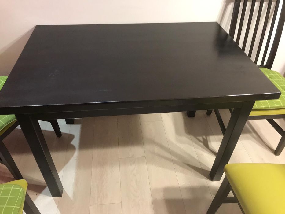 Set masa scaune living sufragerie fag masiv