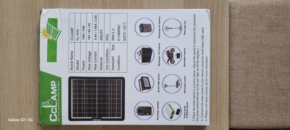 Panou solar 15 w