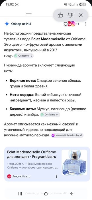Духи eclat оригинальные