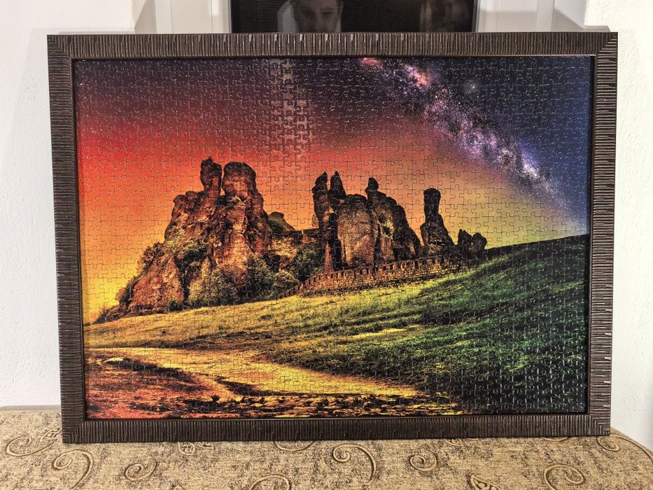 Пъзел , пъзели 1000 части с рамка