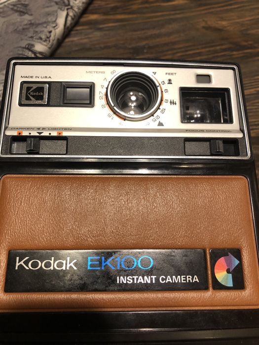 Kodak EK100 instant camera, кодак камера