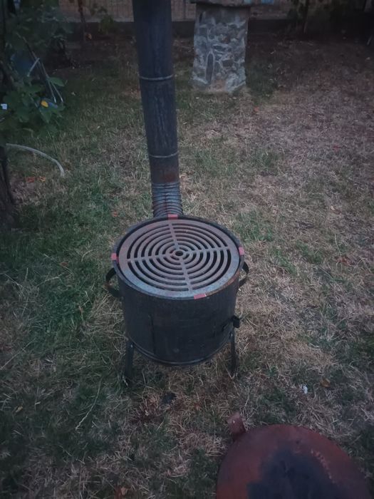 Sobă pentru ceaun/ grătar grill