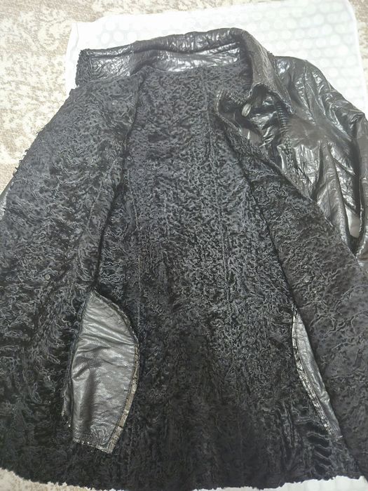 Плащ-дубленка натуральная