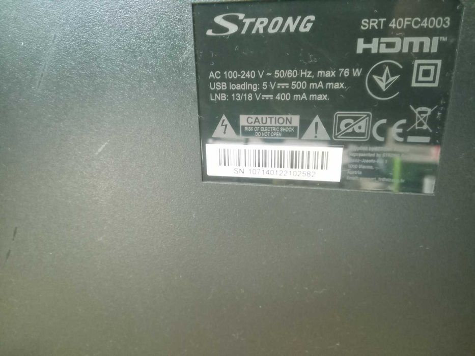Телевизор Strong SRT 40FC4003 - нов