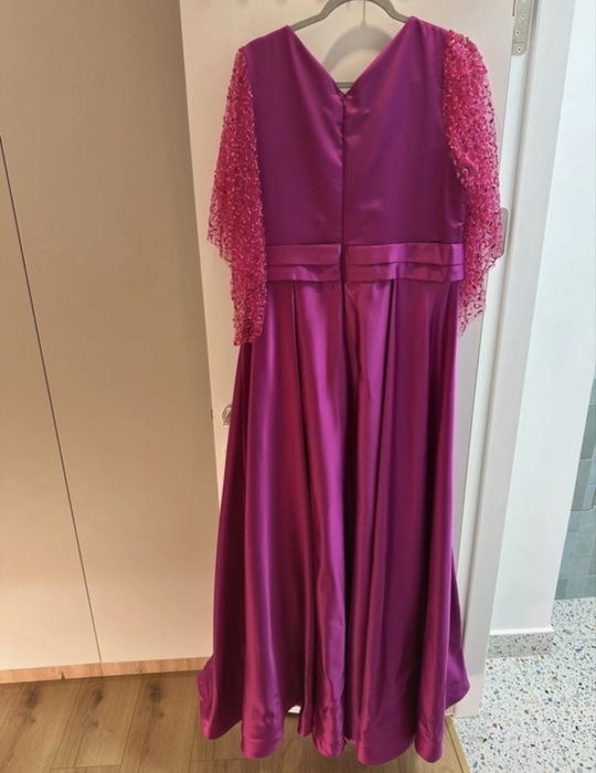 Rochie eveniment, fucsia, marime 48
