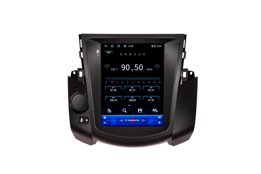 Navigatie Toyota Rav 4 Tip Tesla Ecran Vertical Android 14 Carplay Wireless Android Auto + Camera
