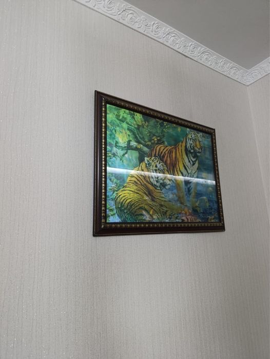 Красивая картина хамелеон