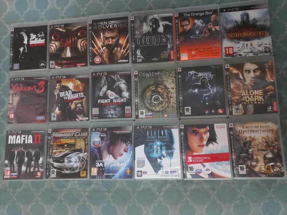 Диски PS3 / Игры для PlayStation 3 лицензия