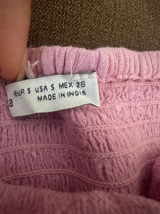 Розова къса пола Bershka