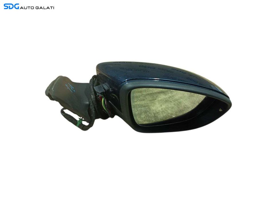 Oglinda Dreapta Electrica cu Lumini Ambientala Volkswagen Passat B7 2010 - 2015 Cod 3C0857934A [LR2096]