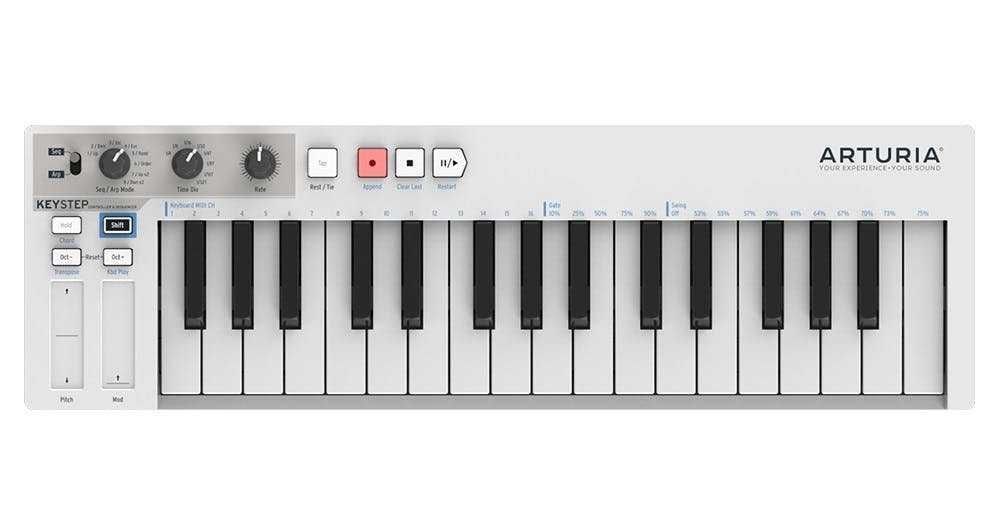 arturia midi keystep бу