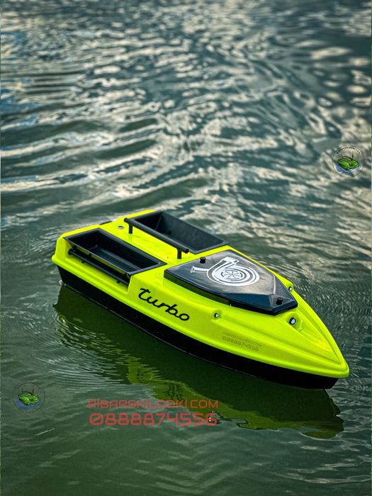 Бърза лодка за захранка TURBO с 3 години гаранция
