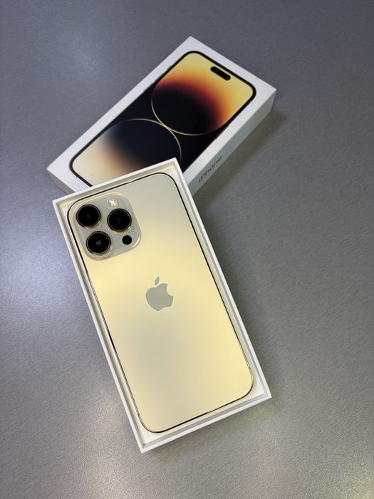 iPhone 14 Pro Max 128GB Gold в отлично състояние