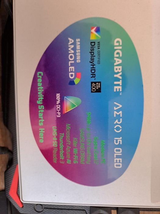 Laptop Gigabyte Aero