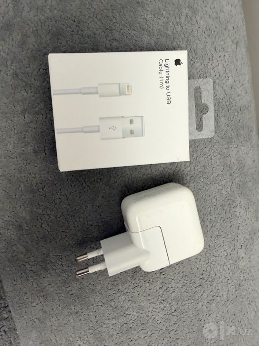 Зарядка apple оригинал с кабелем в упаковке запечатан яндекс BTS bor